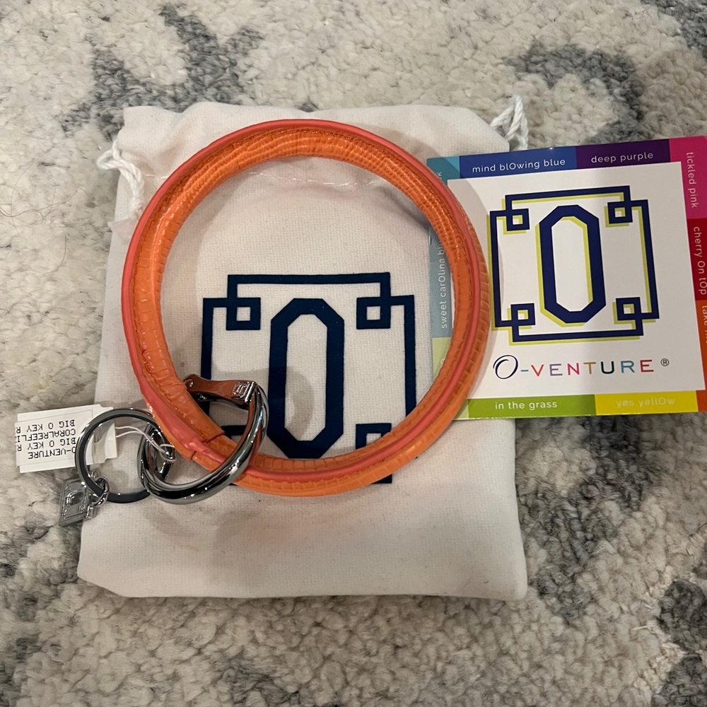 Oventure Big O Key Ring Coral Reef Lizard - NEW!